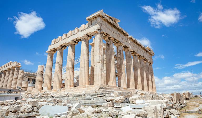 Akropolis - Athen im Oktober