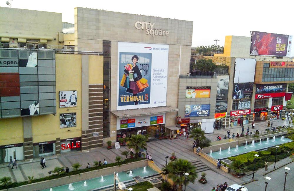 Einkaufszentren in Wes t-Delhi |City Square Mall