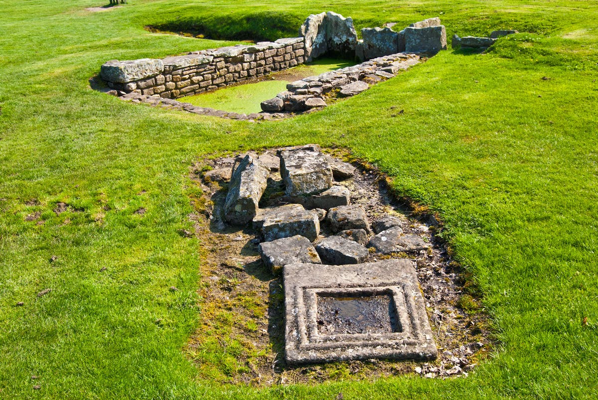 Roman Fort Haussteds in Großbritannien