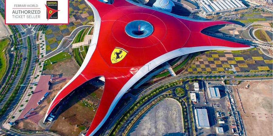 Dubai im Juni - Ferrari World