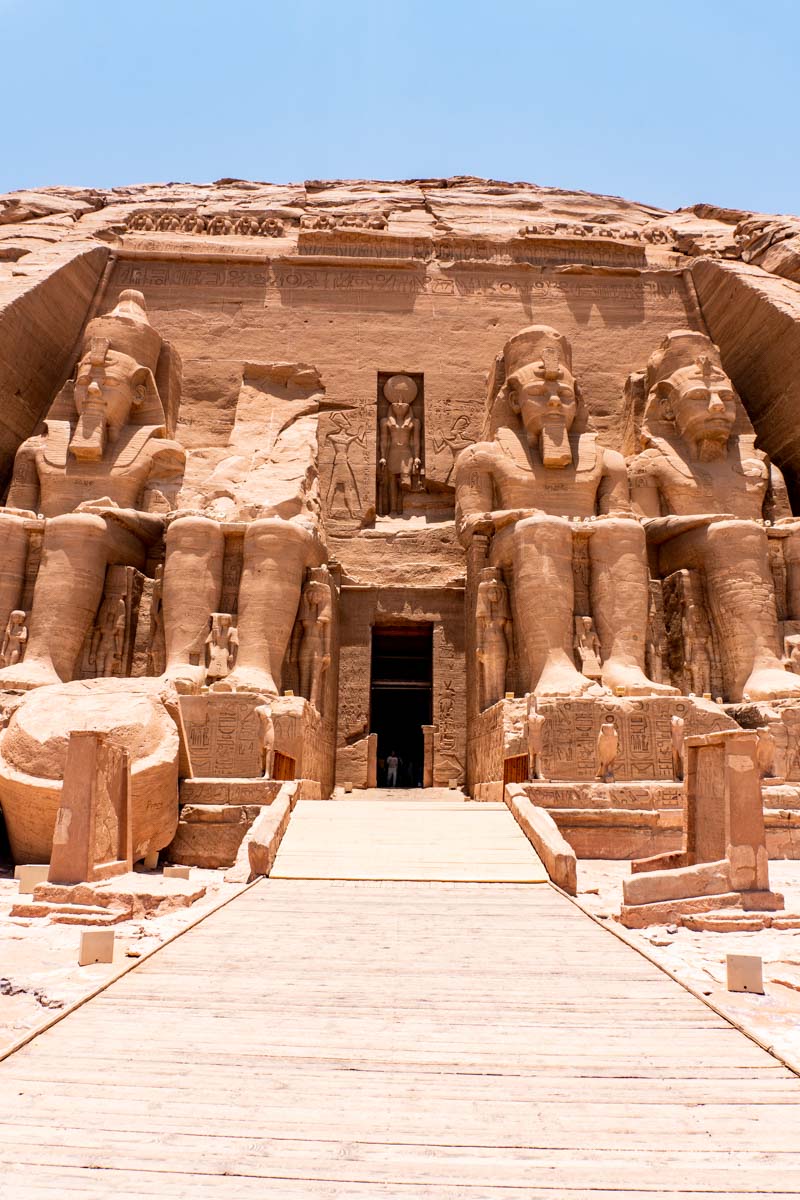 Abu Simbel - Eingang