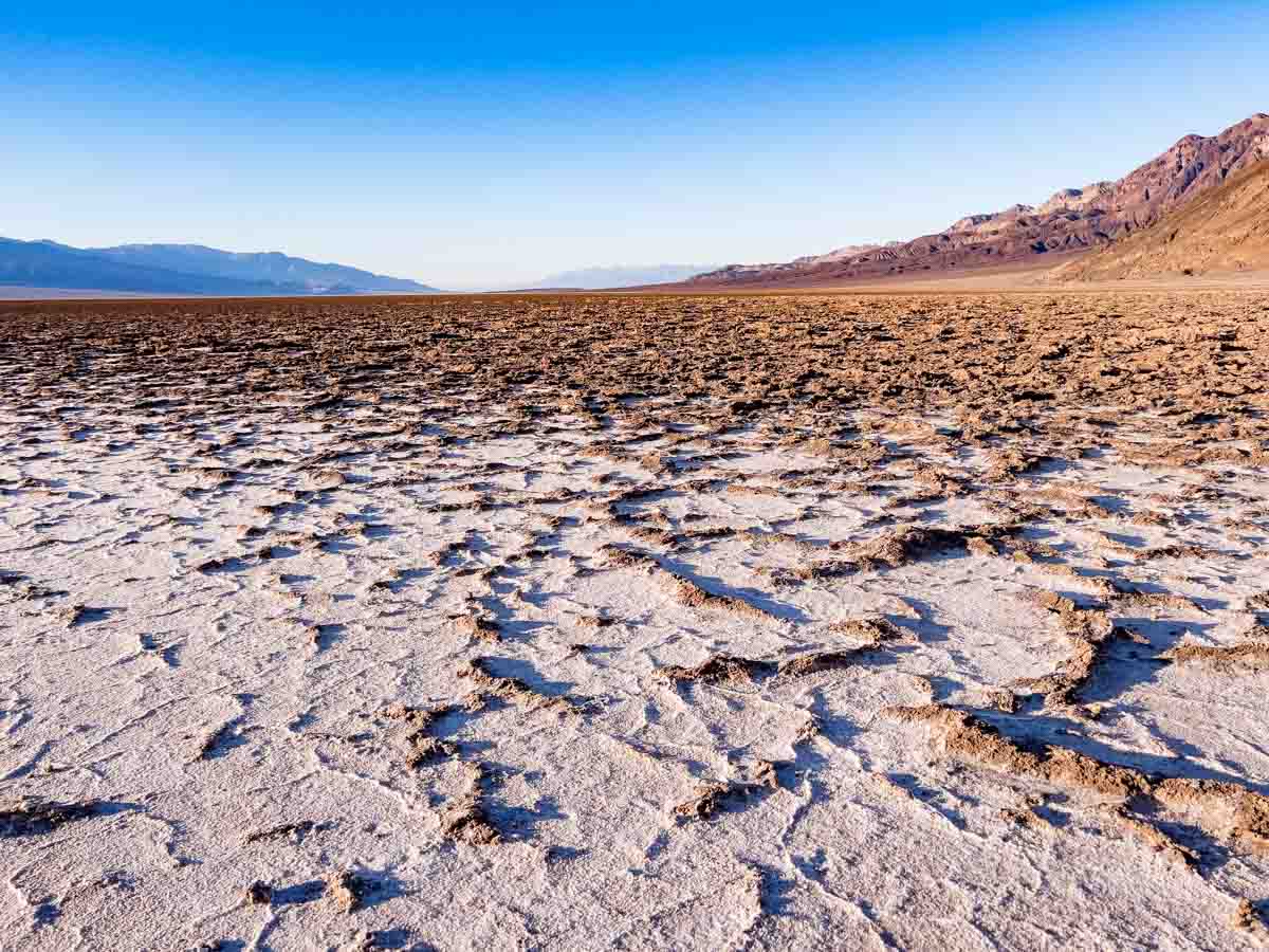 Badwater Basin National Park of Death Valley