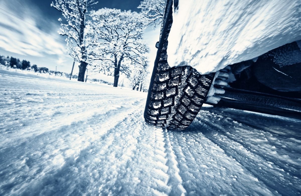 notwendige Reifen für Winterreisen