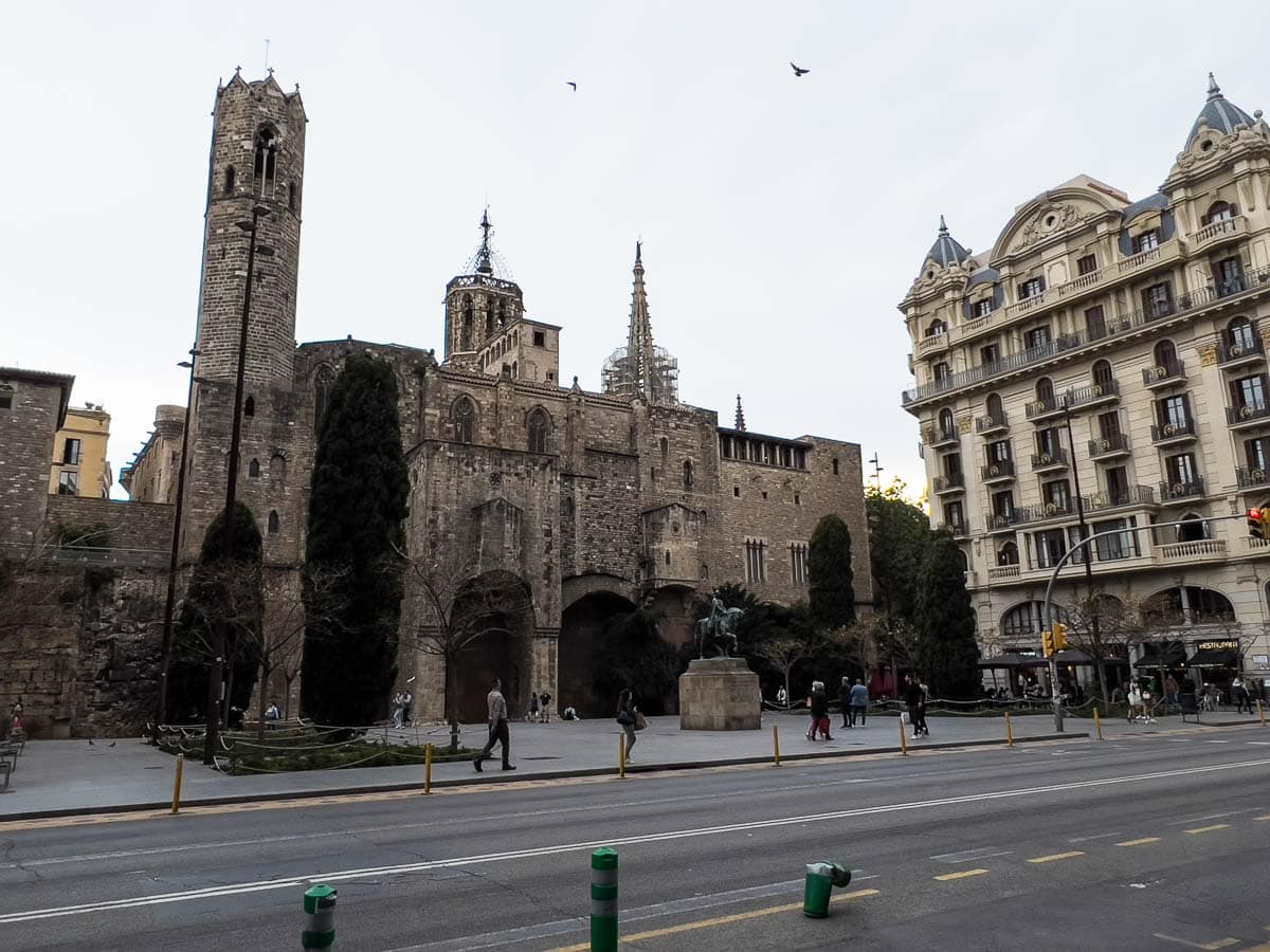 Gothic Viertel von Barcelona