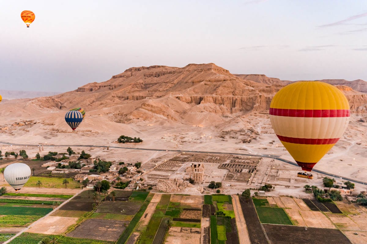 Ballonflüge in Luxor