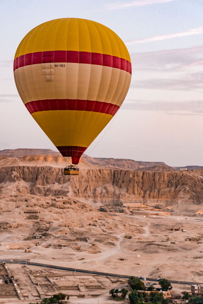 Luftballons in Luxor