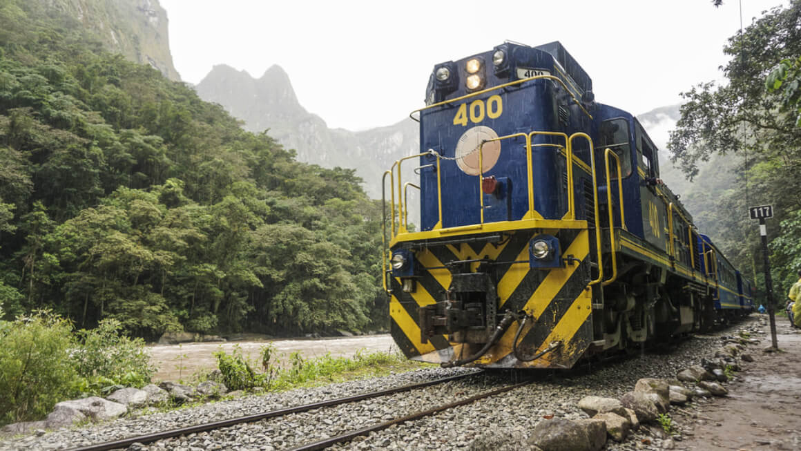Eisenbahn-Inca, Machu-Picchu