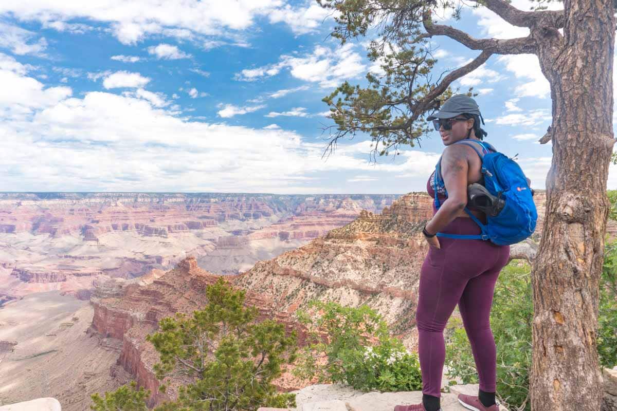 Julianne Barnaby am Grand Canyon – South Rim