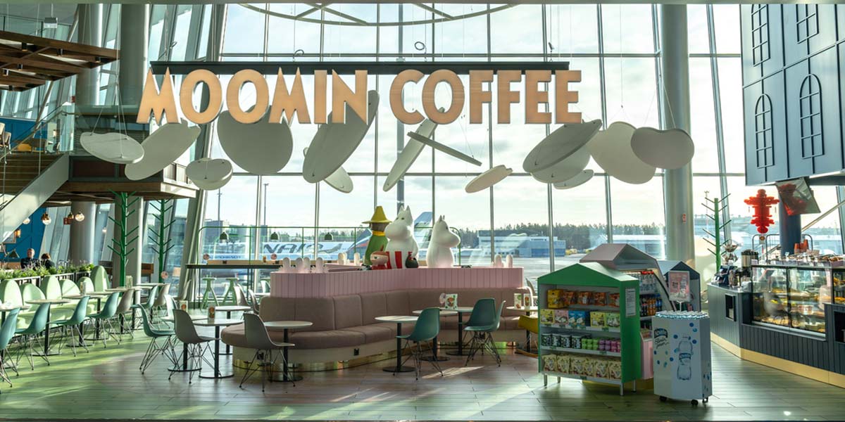 Café Moomin in Finnland