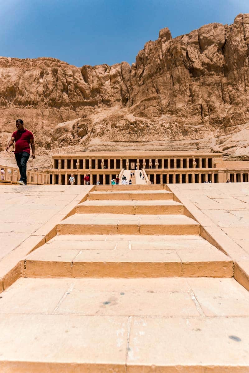 Der Tempelberummer Hatshepsut Luxor