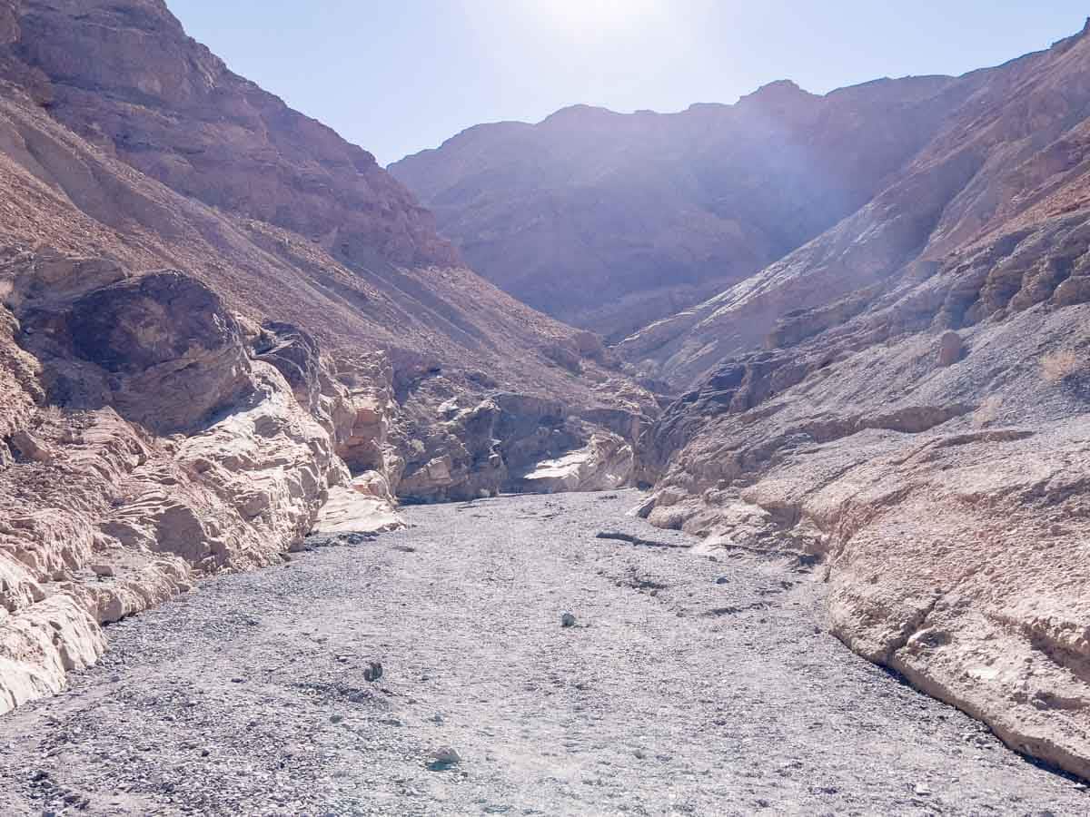 Mosaic Canyon National Park of Death Valley