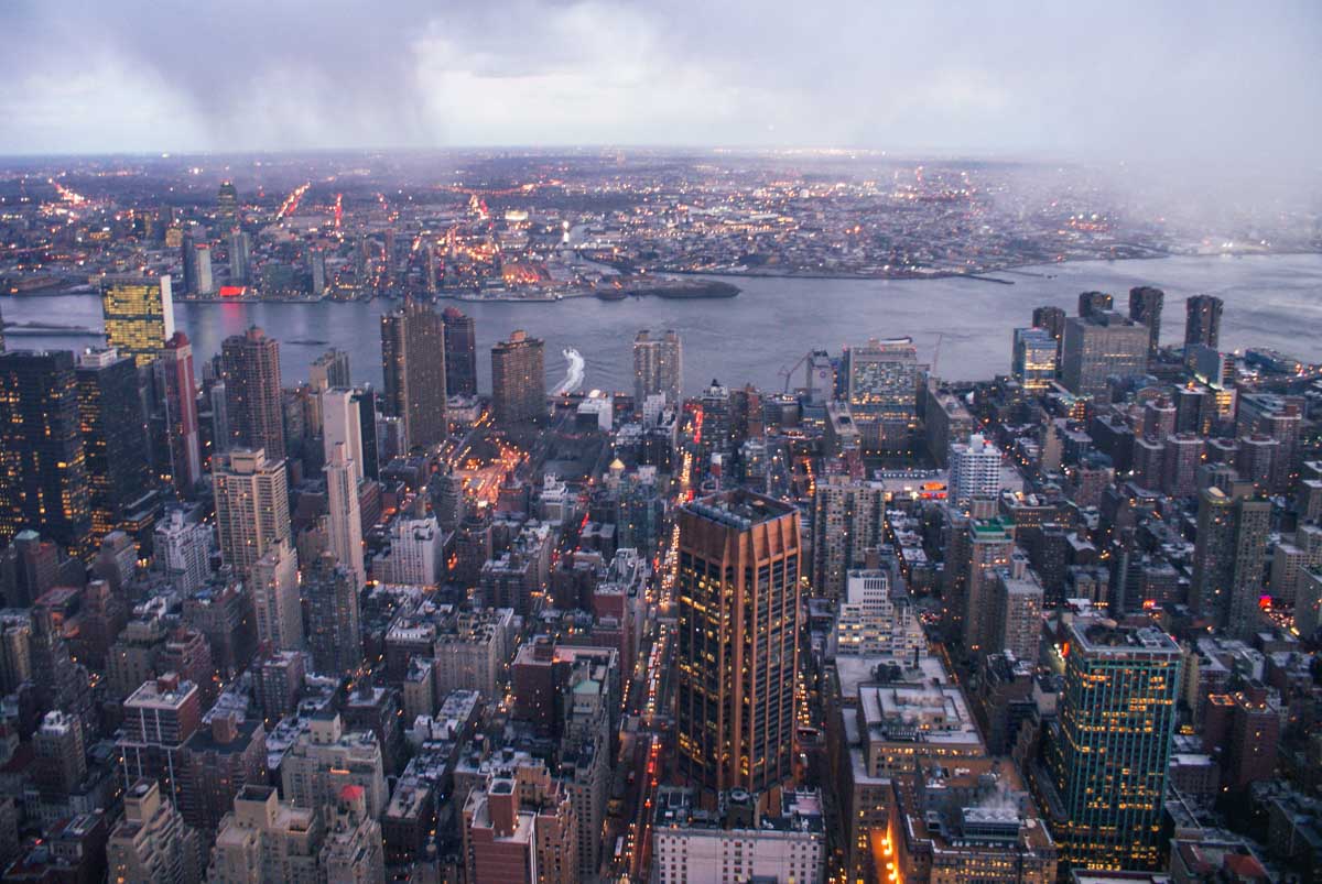 New York - Blick auf das Empire State Building