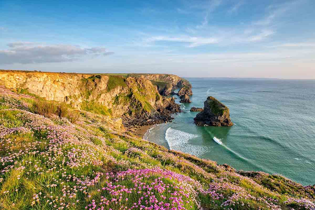 Cornish Cliffs von Newquay