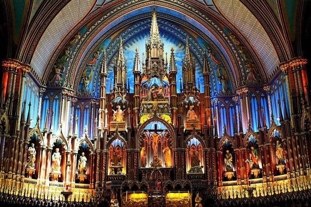 Basilica Notre Dame in Montreal