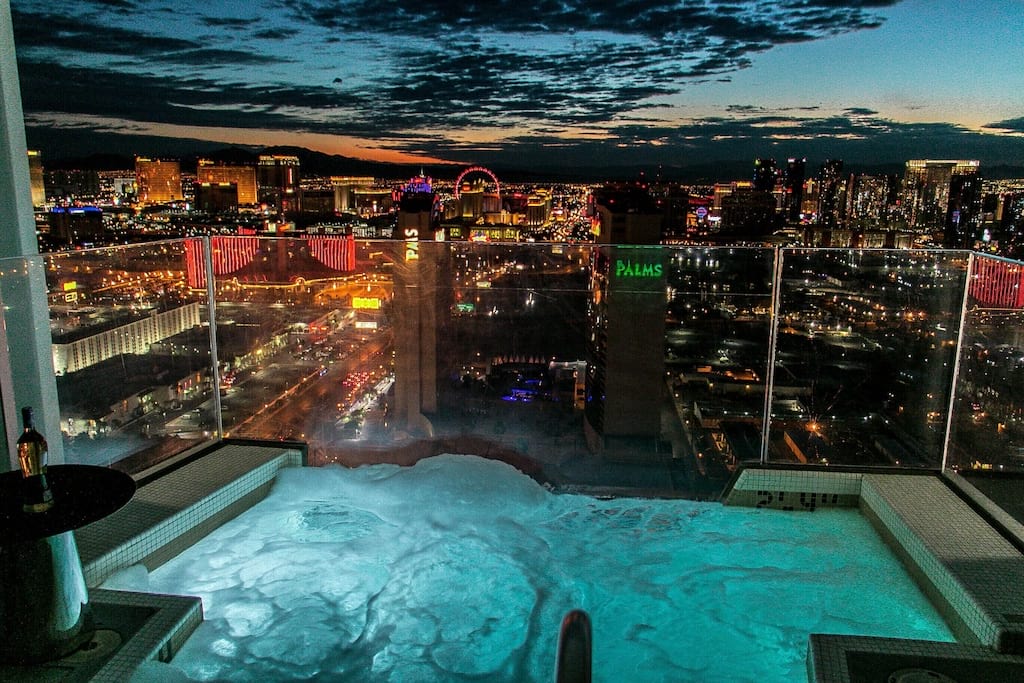 Penthouse mit Blick auf das gesamte Vegas