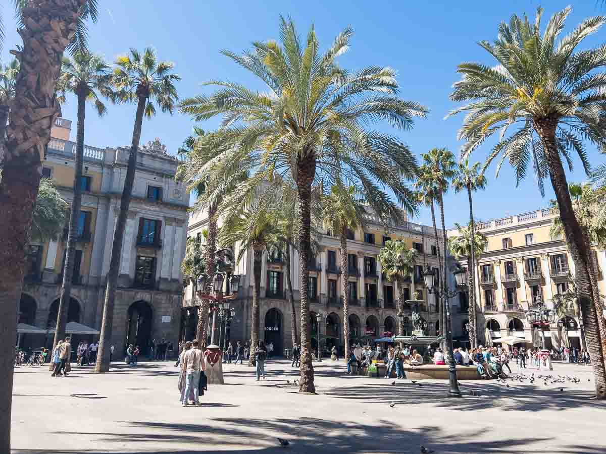 Real Square in Barcelona