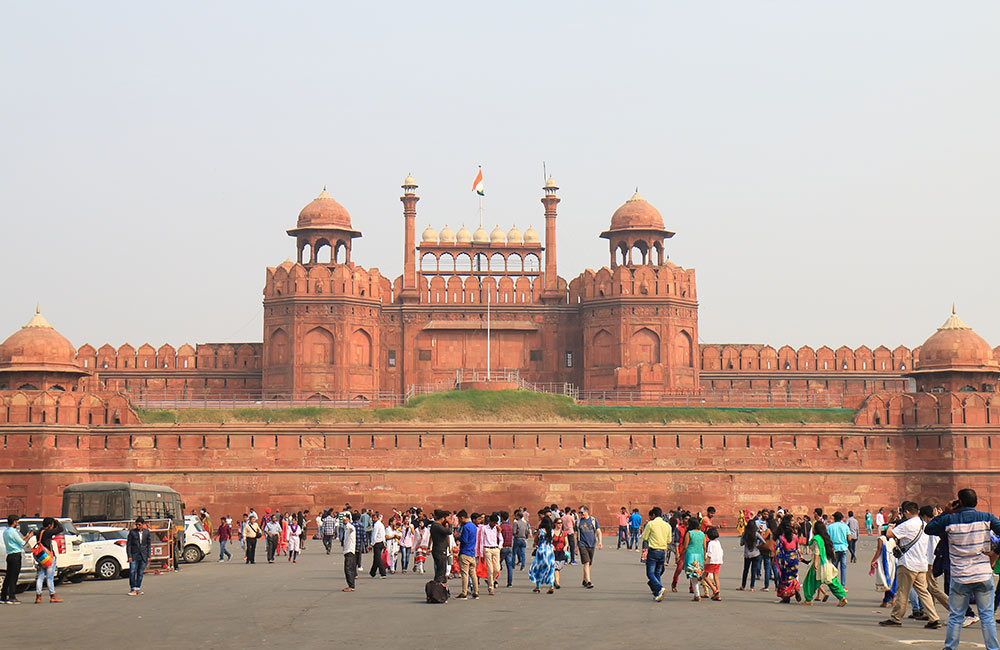 Rotes Fort |Lal kila |Beliebte Forts in Delhi, Nordwestbezirk