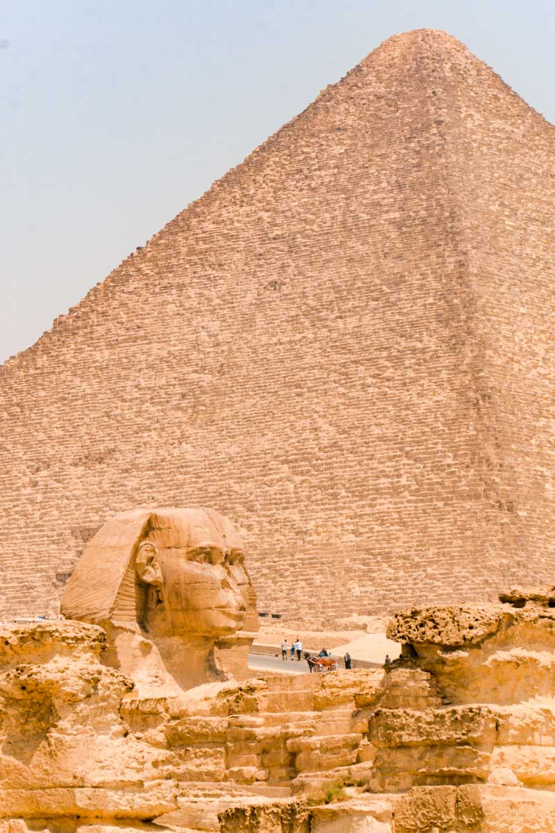 Sphinx und Pyramiden von Gizeh Kairo, Ägypten