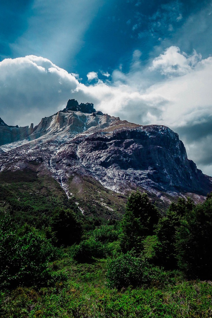 Torres del Pain-Die beste Kampagne in Südamerika Ich reise durch diesen beeindruckenden Nationalpark in Patagonien, um ein unvergessliches Abenteuer zu erhalten