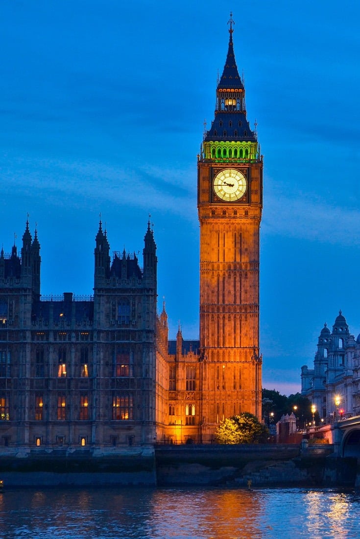 Liste der bukinistischen Attraktionen Großbritanniens - Big Ben, London, Großbritannien, Großbritannien