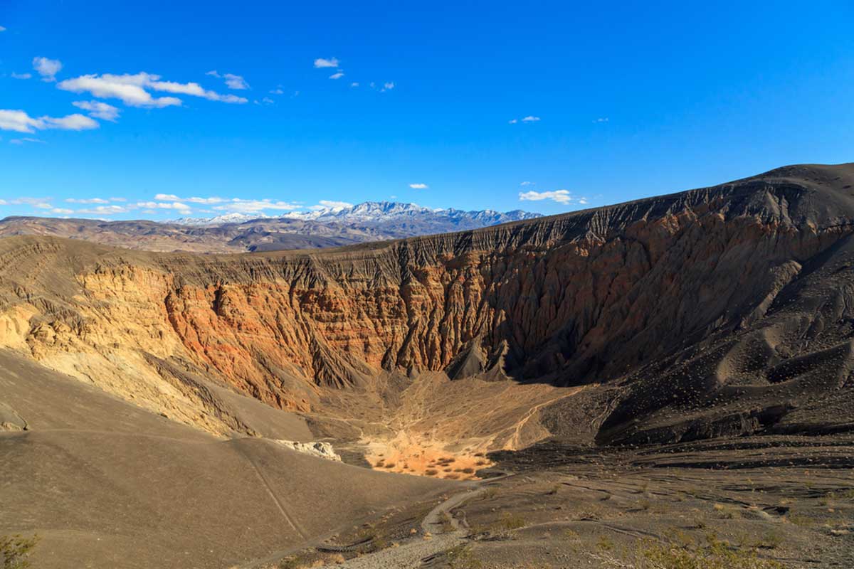 Krater von Ublabube Death Valley