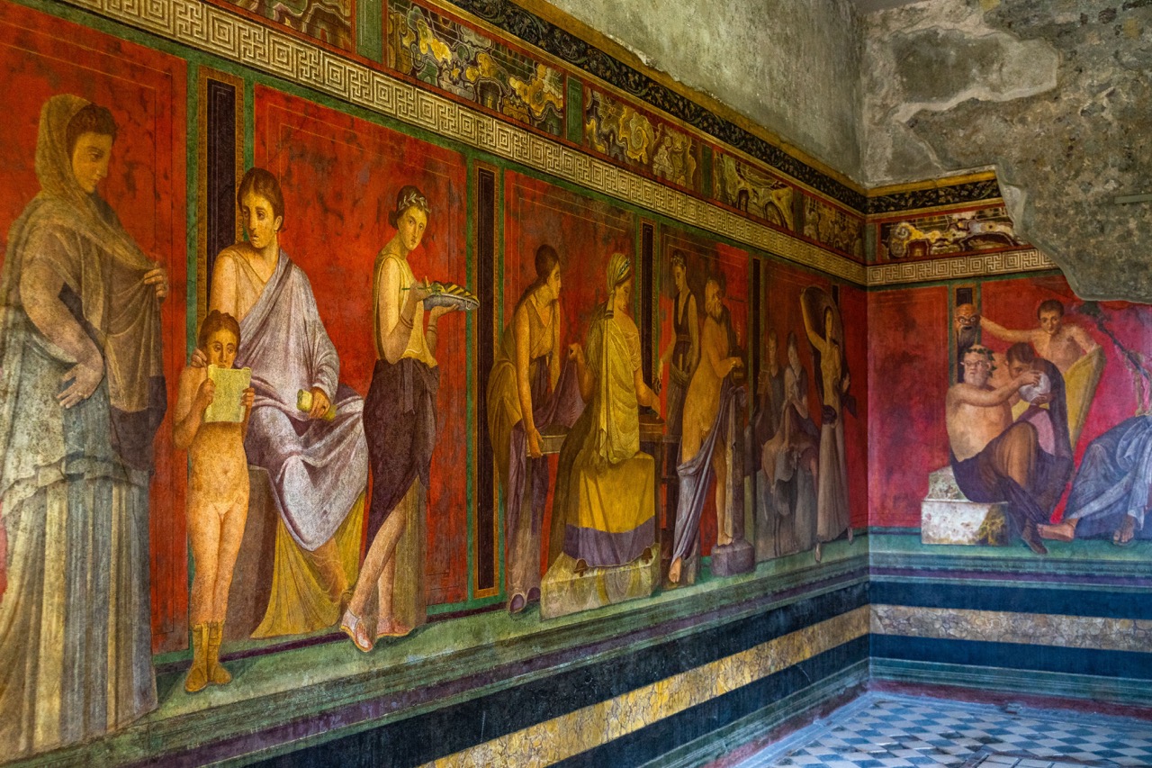 Die Villa der Geheimnisse von Pompeji