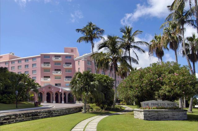Die besten Pink Hotels Hamilton Prinzessin Bermuda Veranda