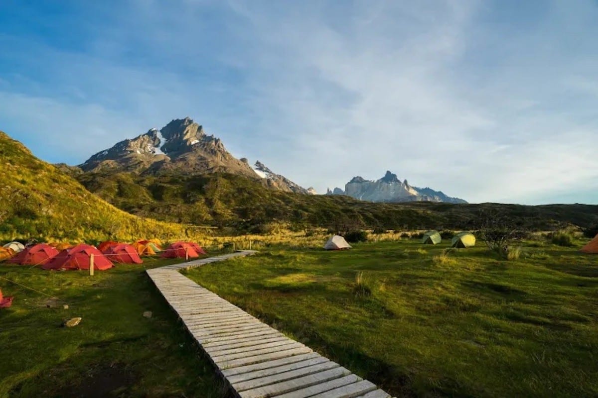 Camping in Patagonien