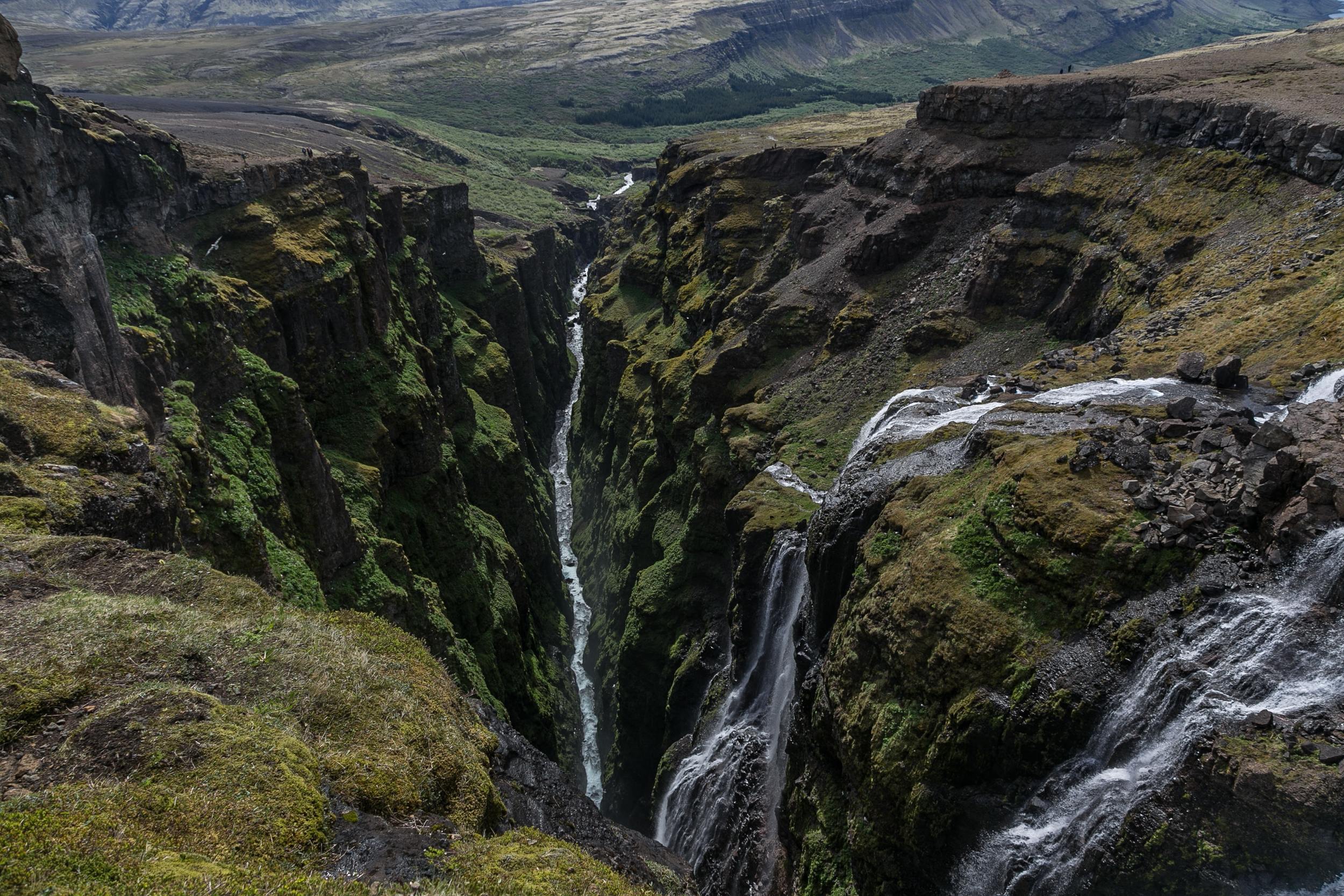 Die besten Wasserfälle in Island Glaymur