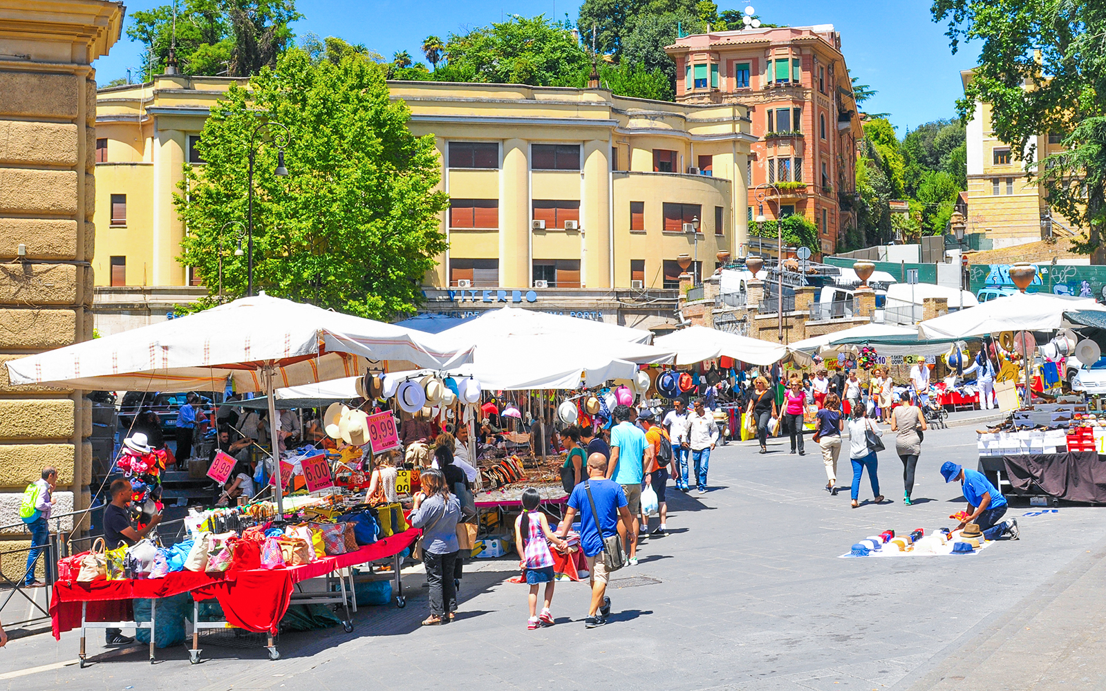 Markt in Rom, Italien