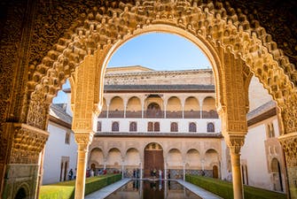 Der Palast von Algam und Granada