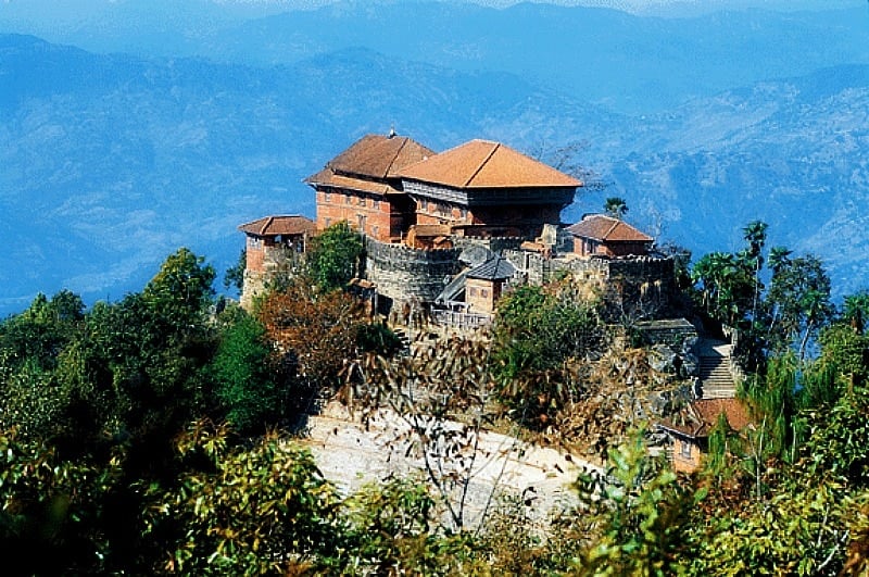 Gorkha Durbar ist eine beliebte historische Attraktion Nepals