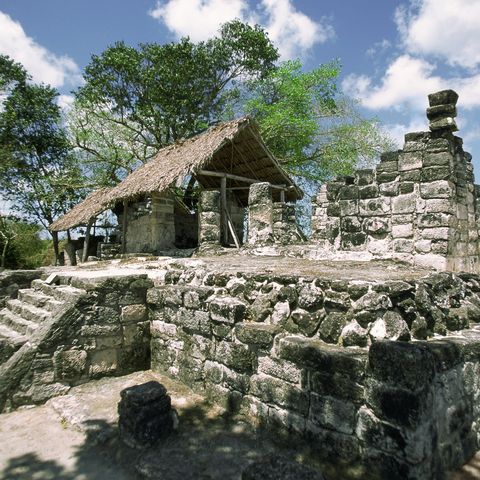 Mexiko, Kozumem, San Gervasio, May a-Ruinen