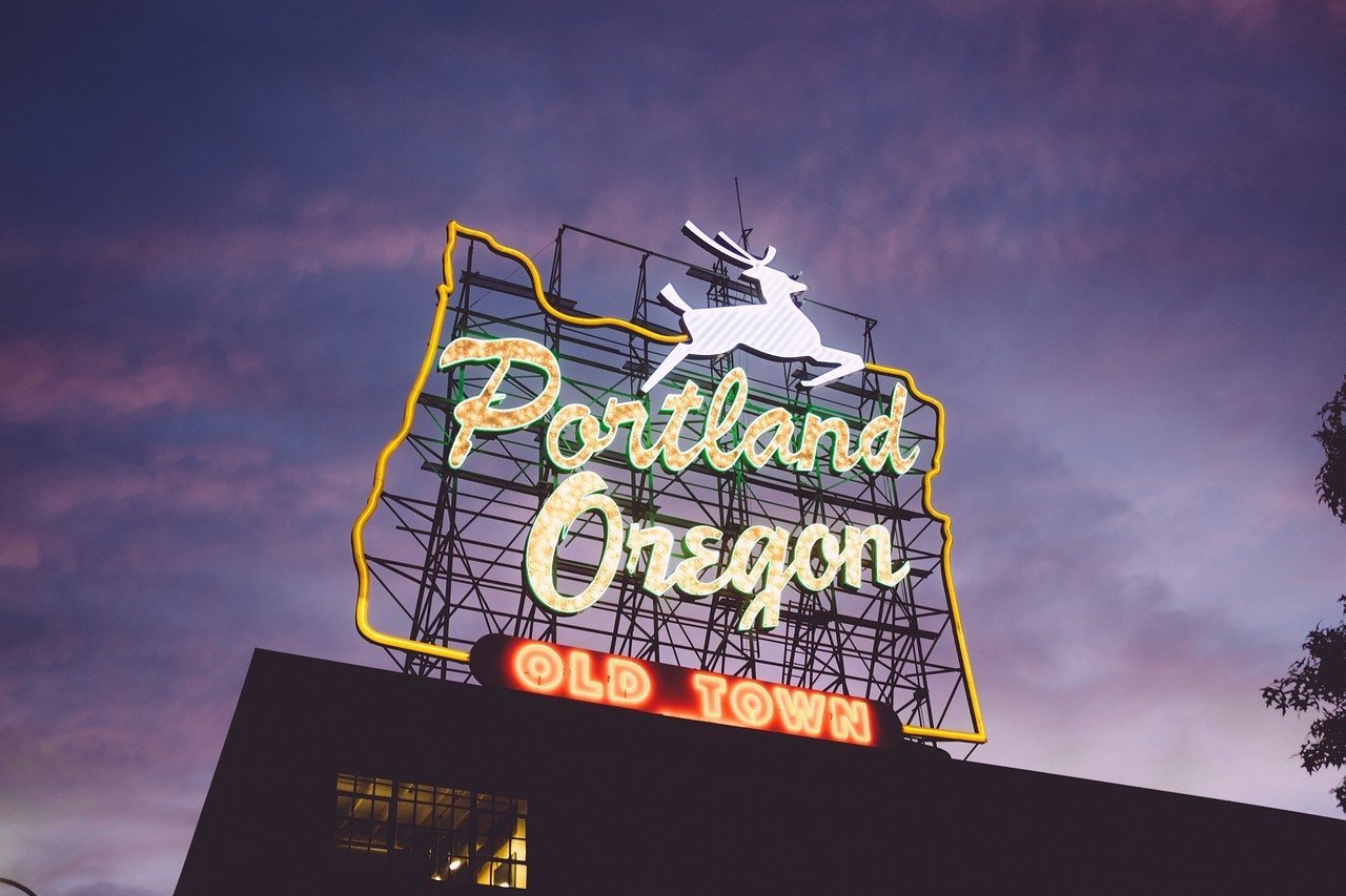 Altstadt von Portland Oregon