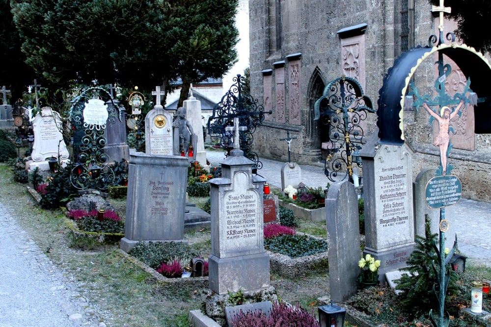 Der Friedhof von St. Peter