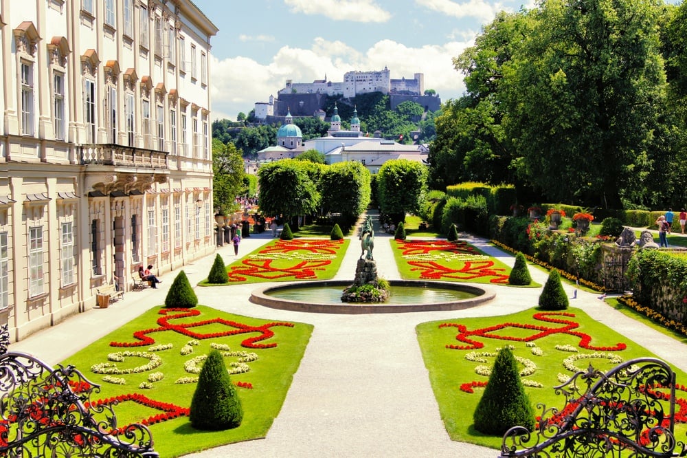 Palace Mirabell und Gärten