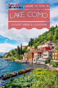 Wo Sie auf dem Como Pinteres t-Lake bleiben können